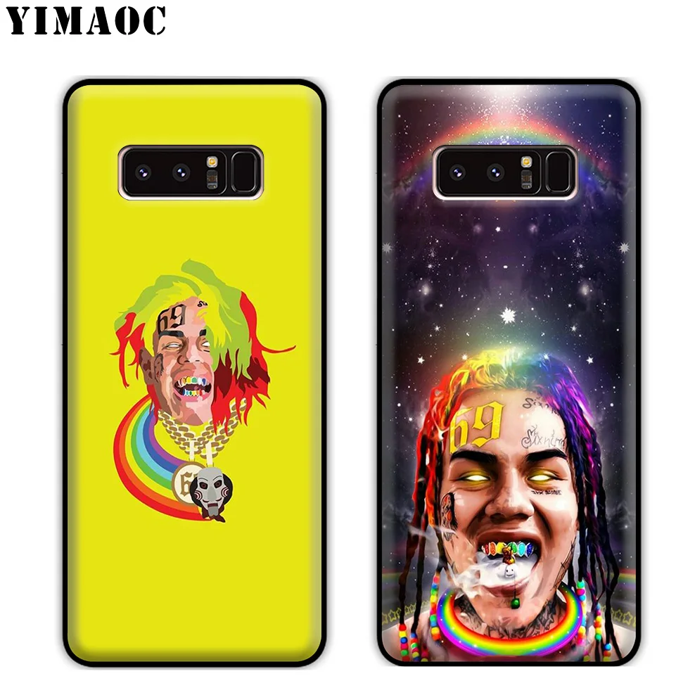 YIMAOC Tekashi 6ix9ine Мягкий силиконовый чехол для телефона samsung Galaxy Note 10 плюс 9 8 A9 A8 A6 2018 A5 A3