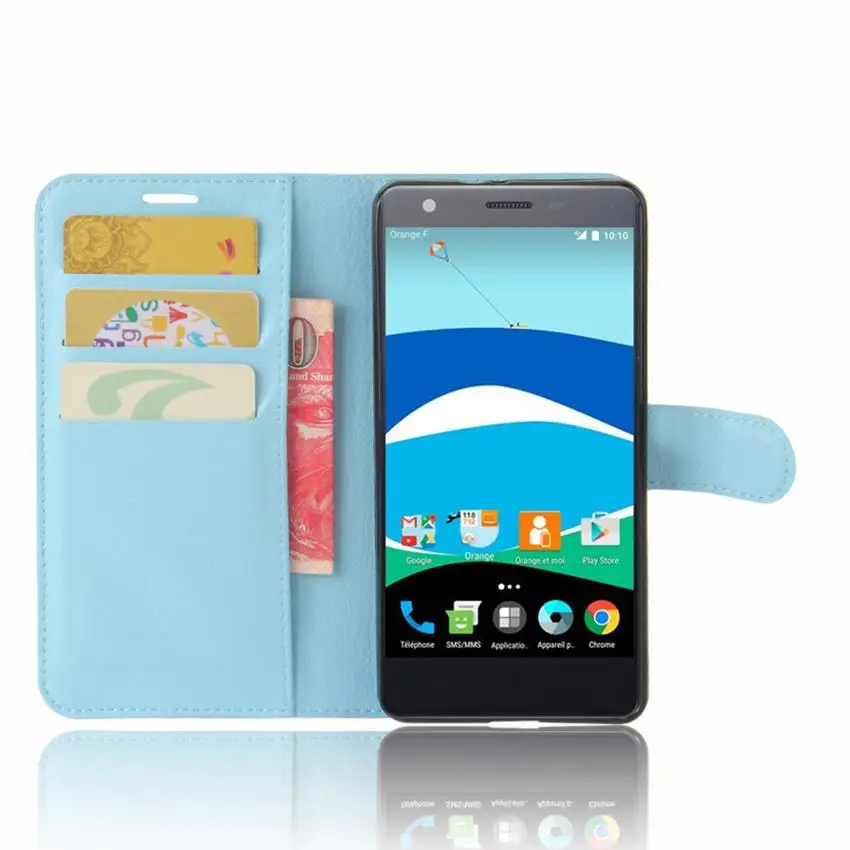 Чехол-Кошелек для zte Blade V770, стильный чехол-книжка из искусственной кожи с текстурой личи для zte Blade V770 BV770, чехол для телефона, чехол s coque Fundas