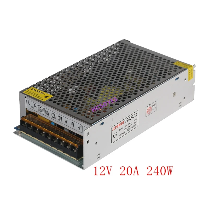 DC 12V 1A/2A/3A/5A/6A/8A/10A/12A/15A/20A/25A/30A/40A/50A/60A светодиодные трансформаторы питания Для WS2812B