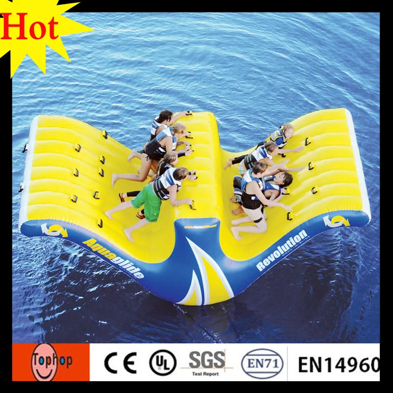 Надувной водный парк длиной 20 футов водные игрушки большого размера плавающие
