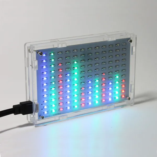 

LED Display Production Suite Music Spectrum LED Flash Electronic DIY Production Bulk, 12 * 11 FFT