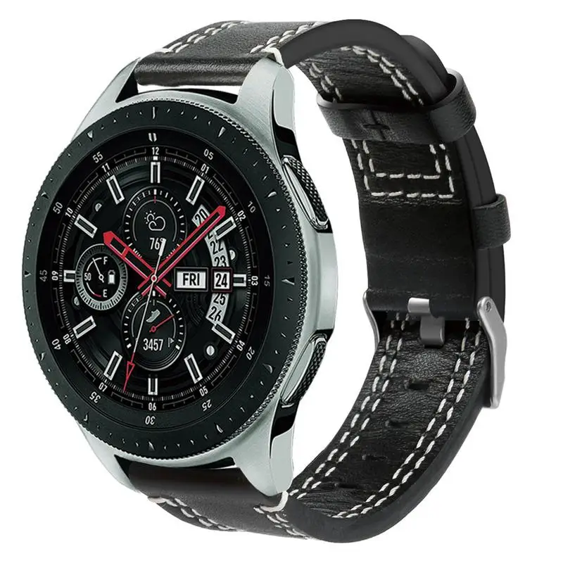 Кожаный ремешок для часов Ремешок для samsung Galaxy Watch 46 мм SM-R800 версия замена Браслет ремешок
