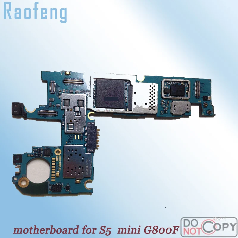 Разблокированная материнская плата Raofeng для Samsung galaxy S5 mini G800f разобранная
