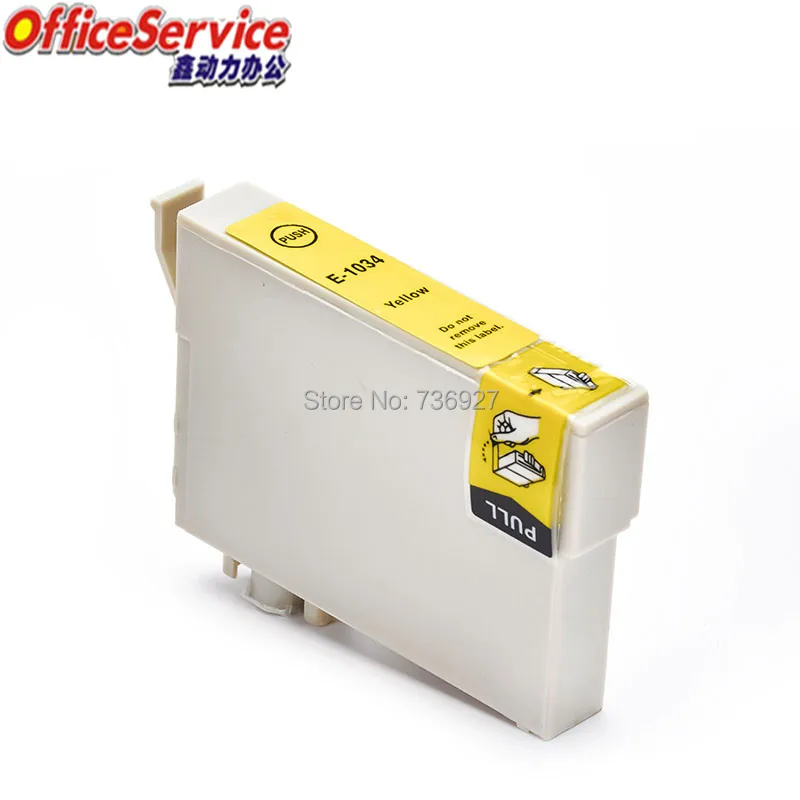 Совместимый чернильный картридж T1031 T1032 T1033 T1034 для принтера Epson Stylus office T40W TX550W TX600FW