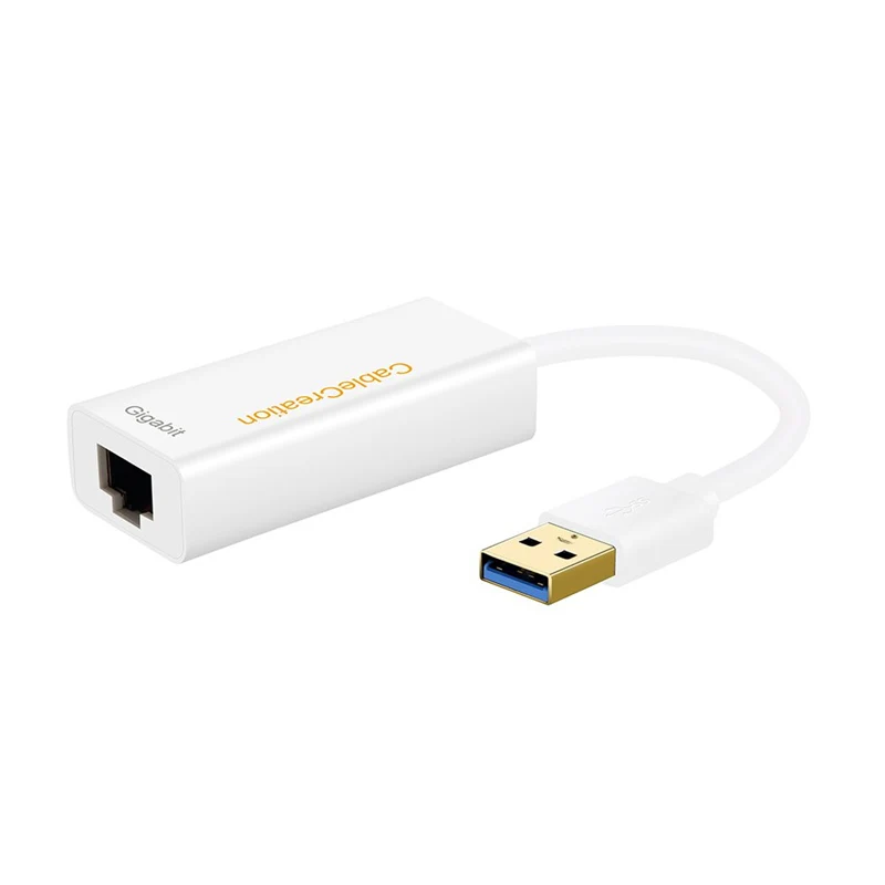 Адаптер USB Ethernet Суперскоростной сетевой адаптер 3 0 к RJ45 Gigabit с поддержкой 10/100/1000
