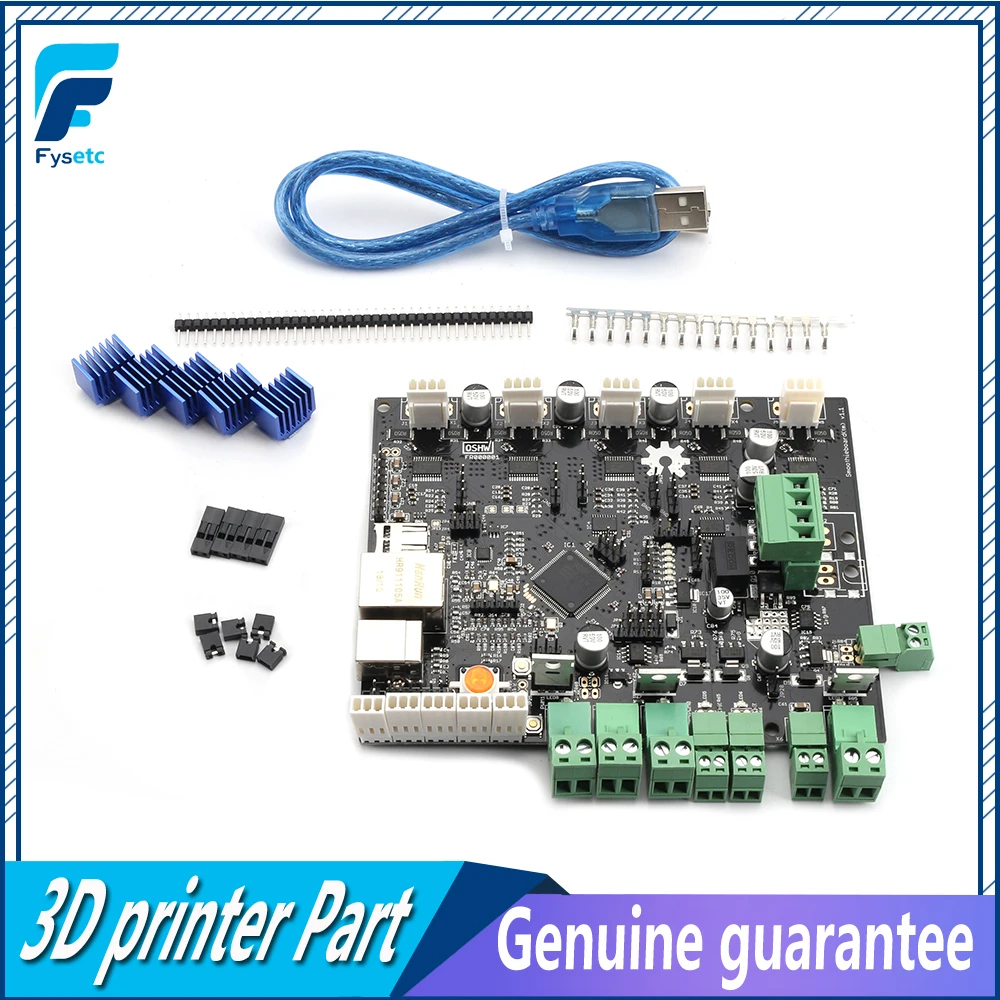 

3D-принтеры Smoothieboard 5X 5XC V1.1 ARM материнской платы с открытым исходным кодом 32 бит LPC1769 Cortex-M3 Управление доска Поддержка Ethernet форкнк