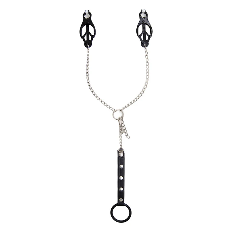 Женские зажимы с кольцами на пенис для мужчин зажим груди S &amp M БДСМ бондаж