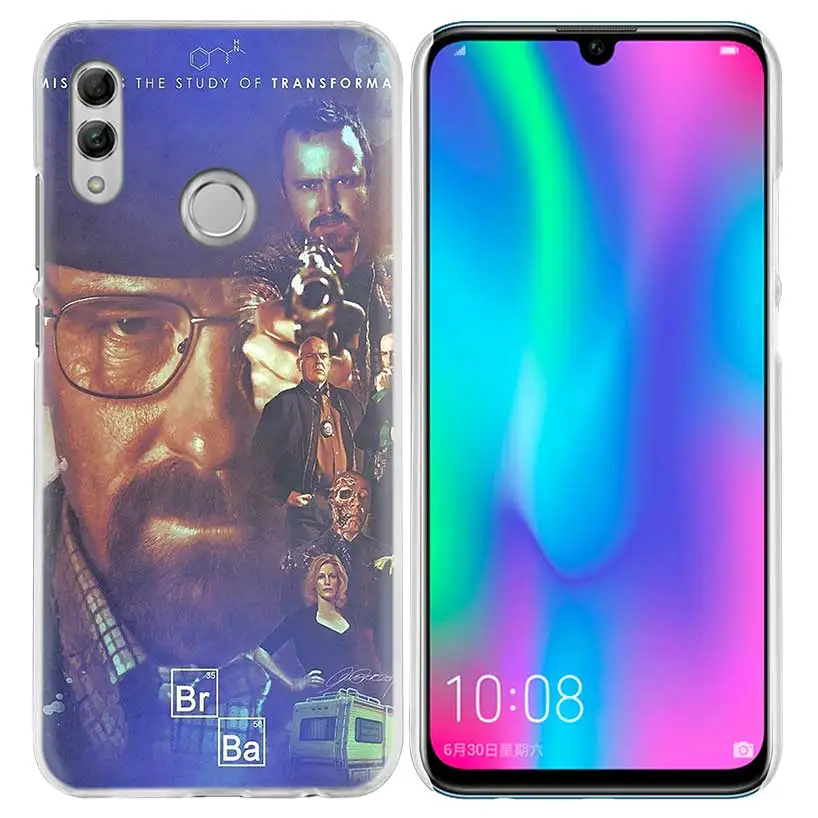 04 Чехол с принтом «во все тяжкие» чехол для huawei Honor 8X Y9 9 10 Lite Play 7C 8C 8S 8A фотоаппаратов моментальной печати 7S 7A Pro V20 20i Y6 Y7 Y5 жесткий чехол из ПК для телефона Coque - Цвет: 04