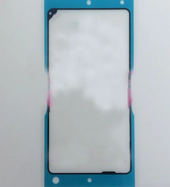 Для Xperia Z1 Compact D5503 батарея задняя крышка двери клейкий стикер для передней рамы