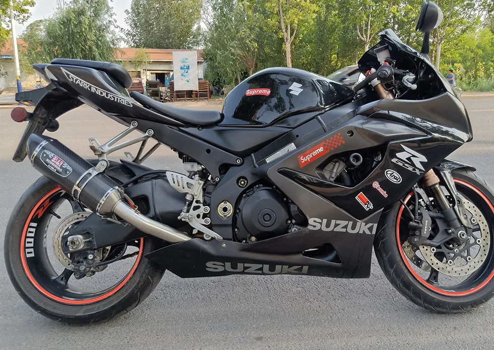 51 мм Универсальный мотоцикл Yoshimura выхлопная изменение глушитель выхлопной трубы дБ труба-убийца для GSX250R MT09 RC390 k6 k7 k8 CBR1000R Z650 CB400