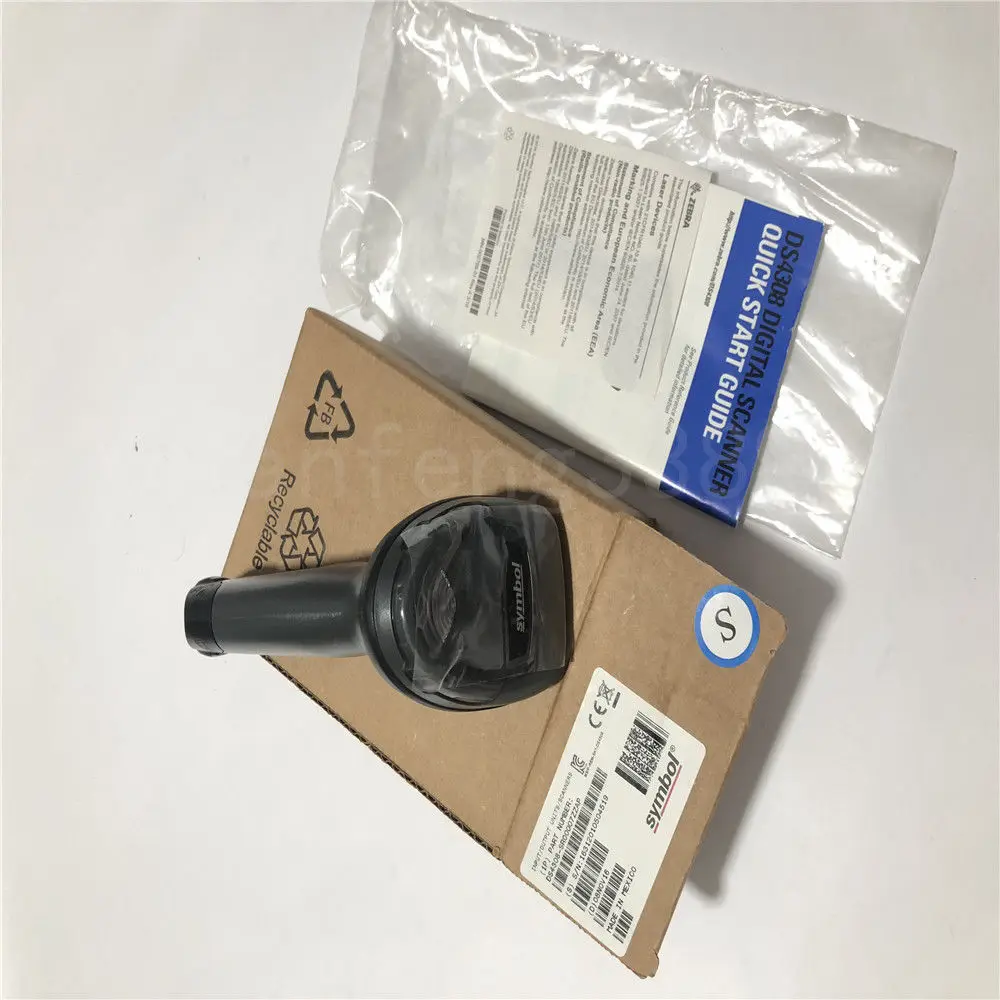 Цифровой сканер штрих кода с DS4308 SR00007ZZAP USB для Zebra Motorola Symbol DS4308|Детали принтера| |