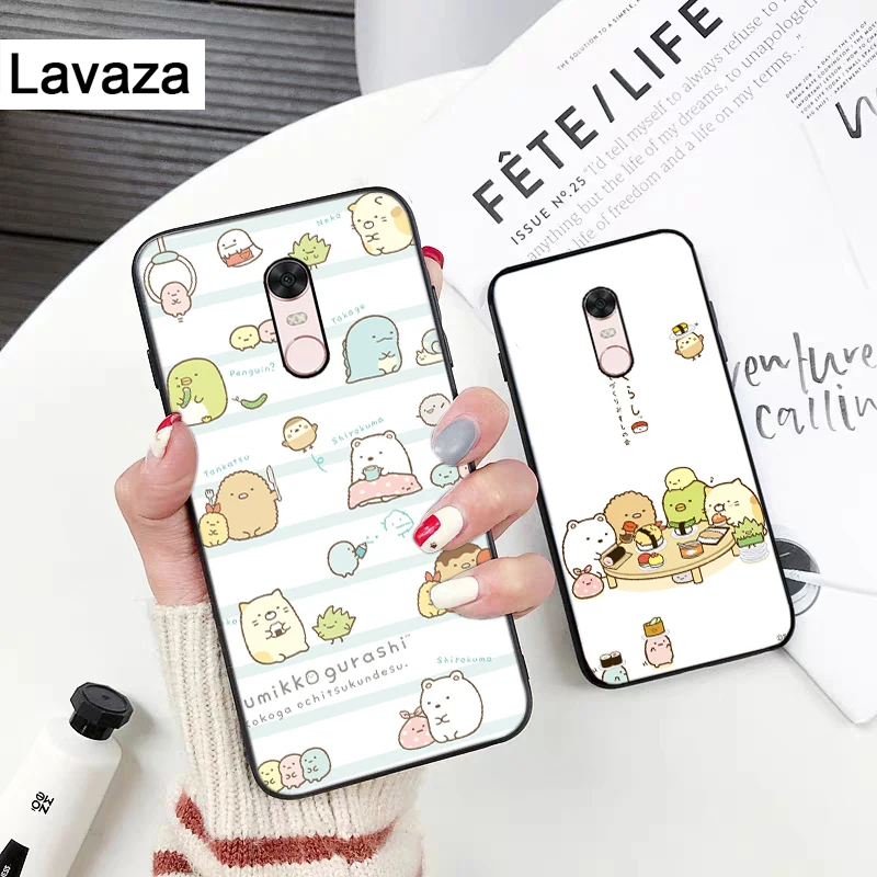 Силиконовый чехол Lavaza sumikko gurashi Rilakkuma для Xiaomi Redmi 4A 4X 5 5A 6 6A 7 7A 8 8A K20 Pro Plus S2 Go|Бамперы| |