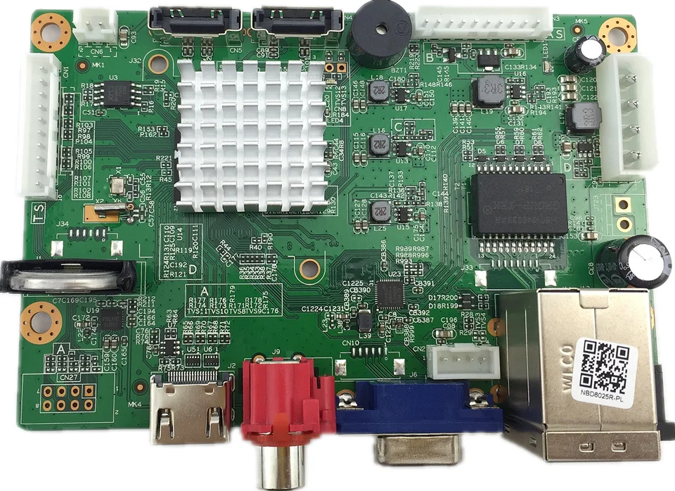 25CH* 5MP 32CH* 1080P H.264/H.265 сетевой цифровой видеорегистратор NVR ONVIF P2P Cloud CMS XMEYE поддержка 1 SATA MAX 8T