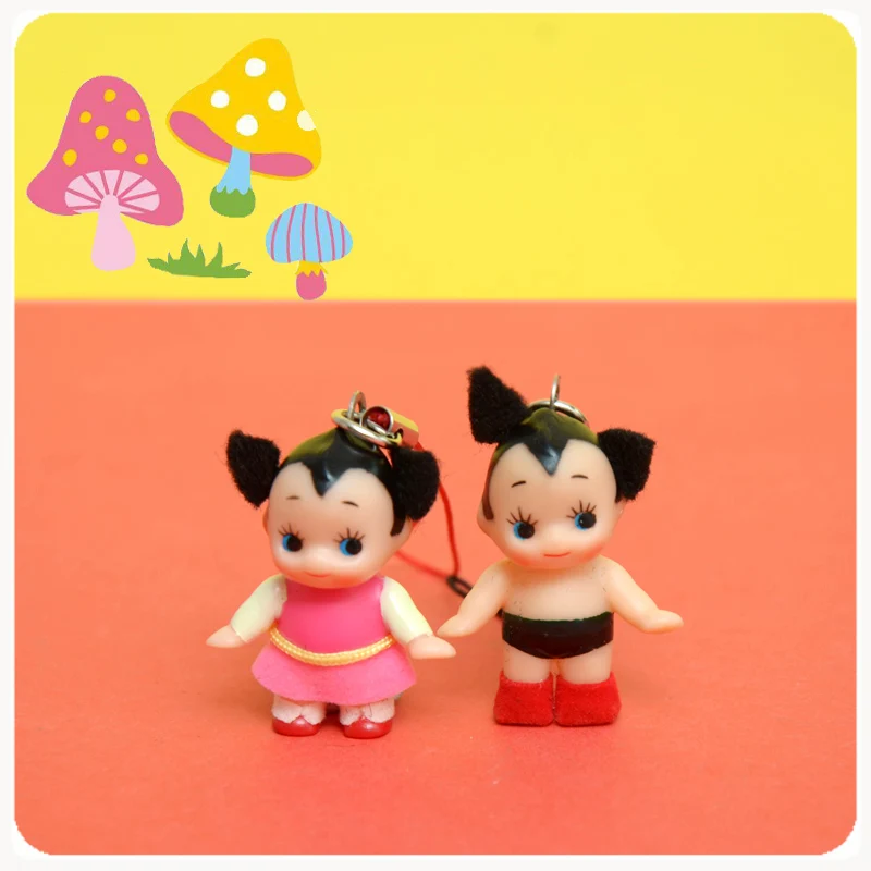 Японские Оригинальные милые Kawaii 23 стиля мини пупсы сыночки ангелочки игрушечные