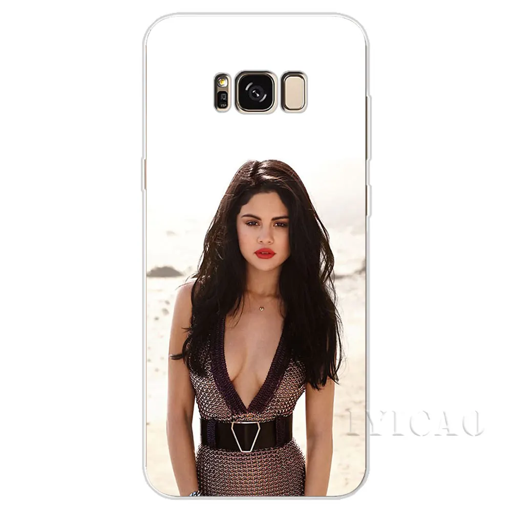 IYICAO Selena Gomez Hard Case for Samsung Galaxy S6 S7 Edge S8 S9 S10 Plus S10e Note 8 9 Cover | Мобильные телефоны и