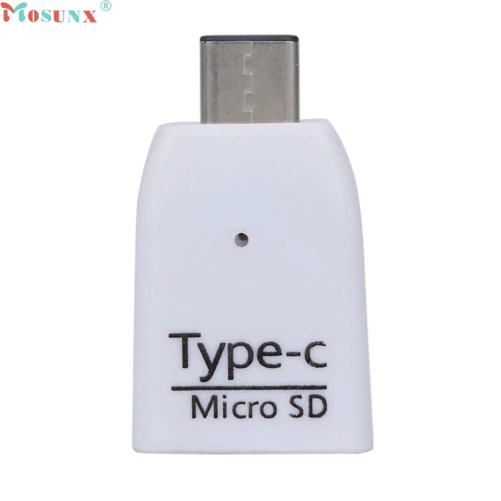 Mosunx Заводская цена мини Type C Micro SD TF устройство для чтения карт памяти OTG адаптер USB