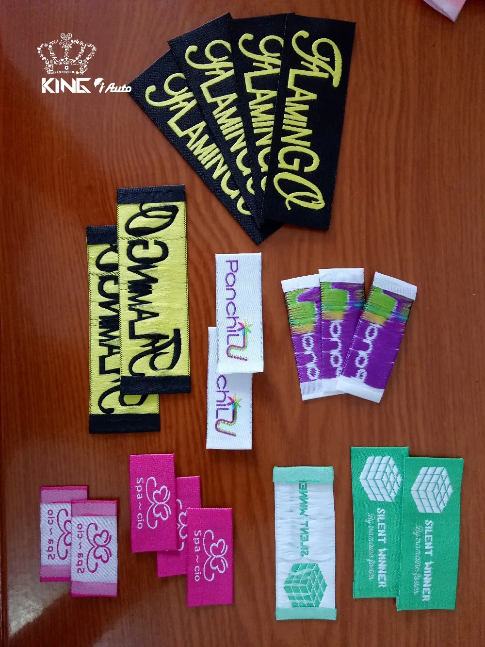 Высококачественные тканые этикетки под заказ/фирменные вышитые