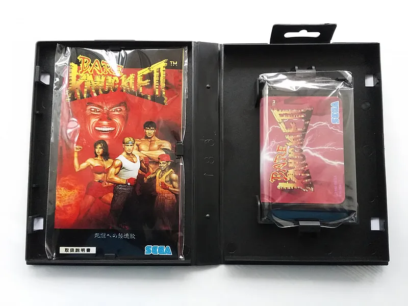 Игра MD: NAKED knuckle 2 (японская версия! Коробка + инструкция картридж!)|Игры для