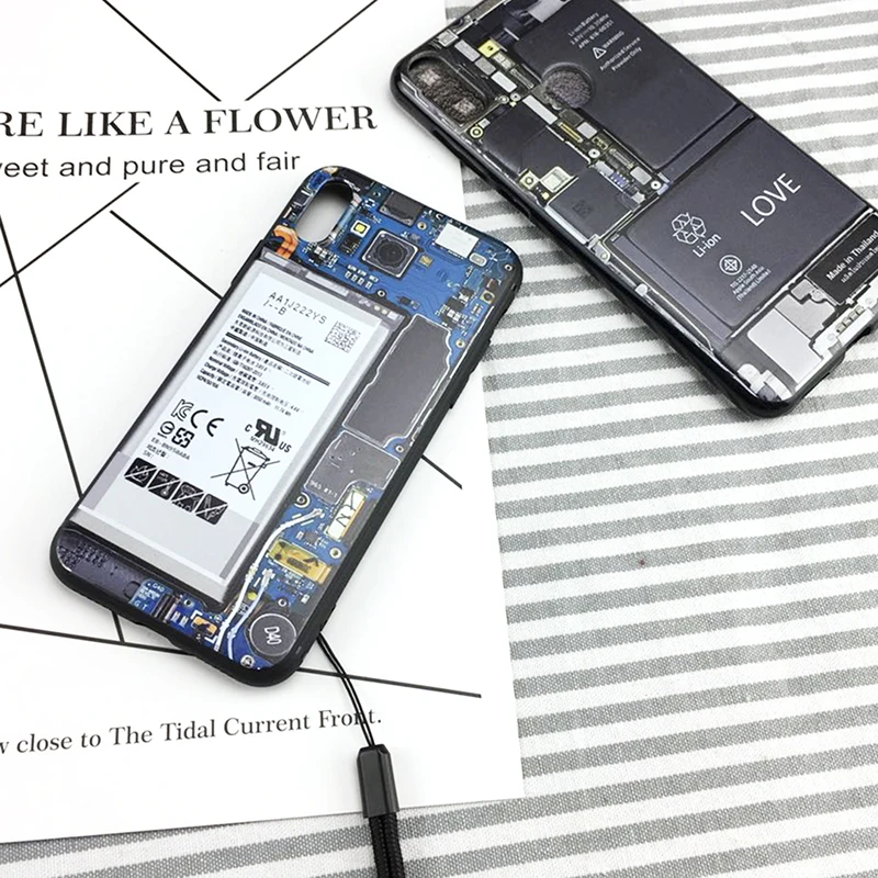 Чехол для Xiaomi Pocophone F1 довольно интересный силиконовый мягкий ТПУ чехол телефона