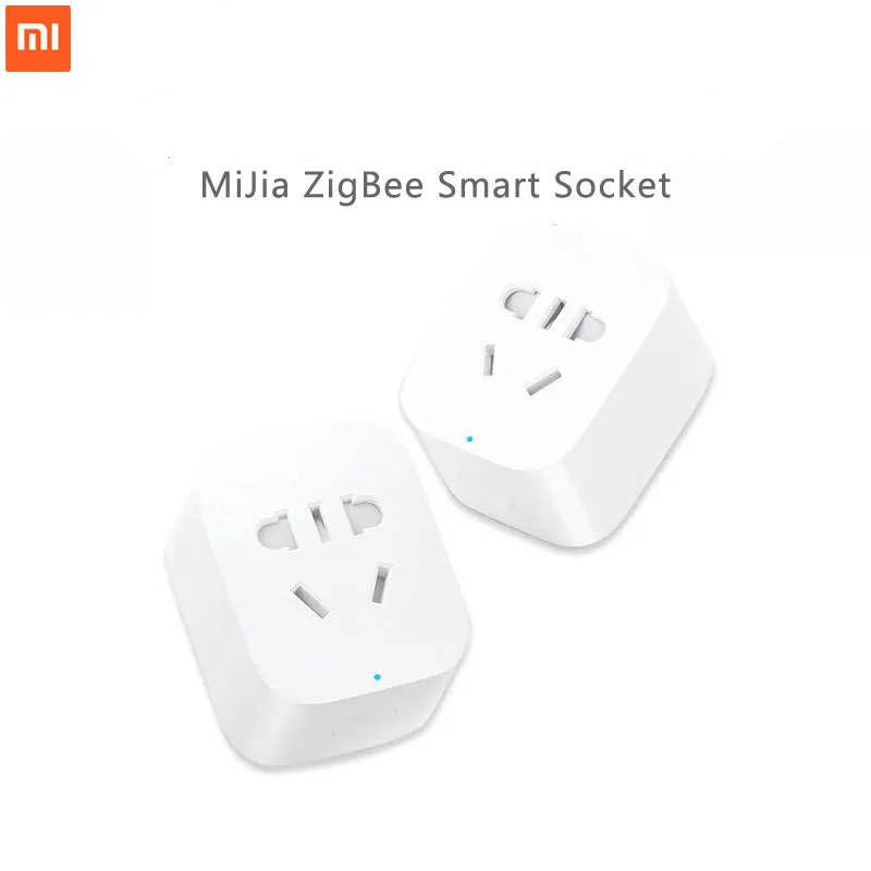 Новая Xiao mi jia WiFi интеллектуальная розетка ZigBee версия беспроводной пульт дистанционного управления работает с приложением mi Home для умного домашнего набора