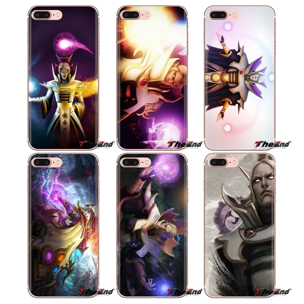 Tryhards invoker Kael dota 2 Art для iPod Touch Apple iPhone 4 4S 5 5S SE 5C 6 6S 7 8 X XR XS Plus MAX прозрачный чехол из ТПУ