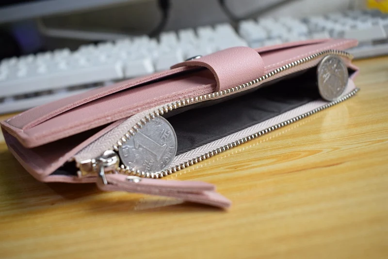 Женский длинный кошелек из искусственной кожи, красный кошелек porte feuille femme, Женский кошелек, клатч для денег, Женский кошелек billetera mujer carteras