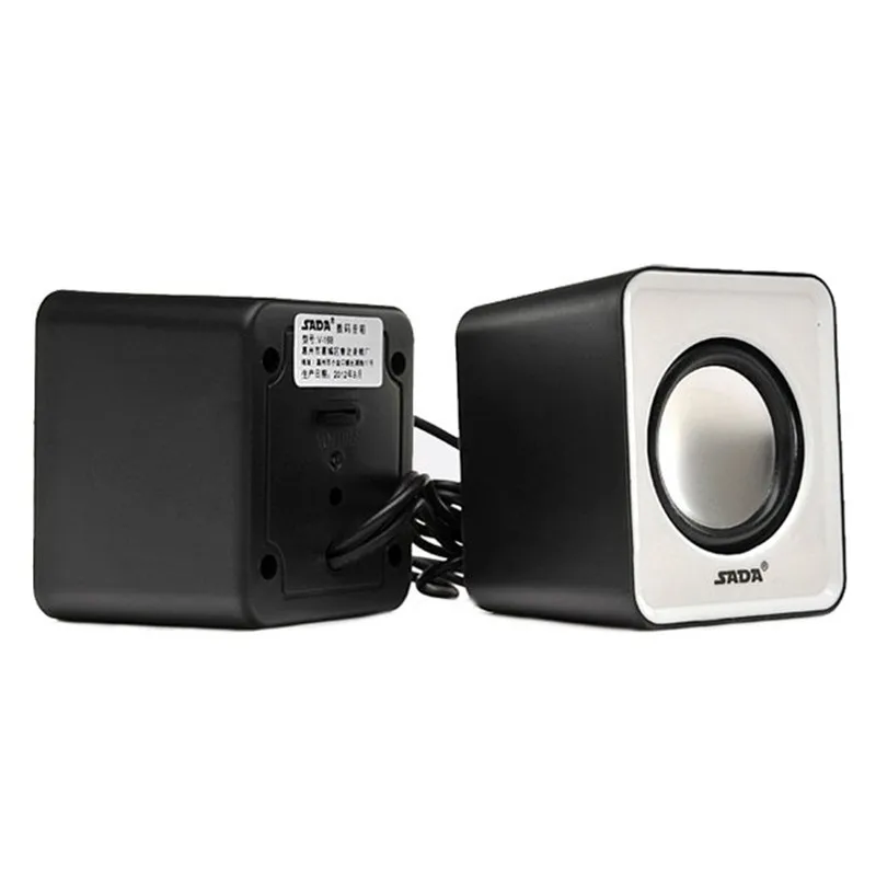 SADA V-168 мини сабвуфер USB динамик музыка громкий динамик ПК телефон портативный стерео бас динамик для компьютера ноутбук телефон
