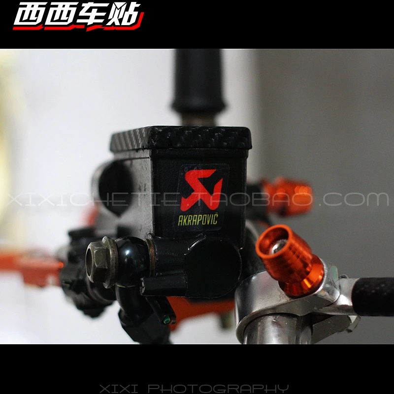 Запад наклейки скорпион AKRAPOVIC изменение выхлопной трубы мини отражающие