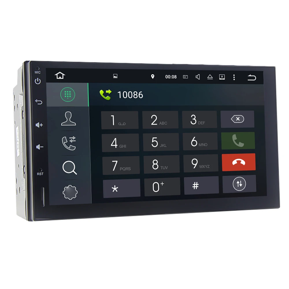 Eunavi 7 ''2 din Octa 8 ядерный Android 9,0 4 Гб ОЗУ Универсальное автомобильное радио gps Navi аудио стерео мультимедийный плеер wifi bluetooth USB