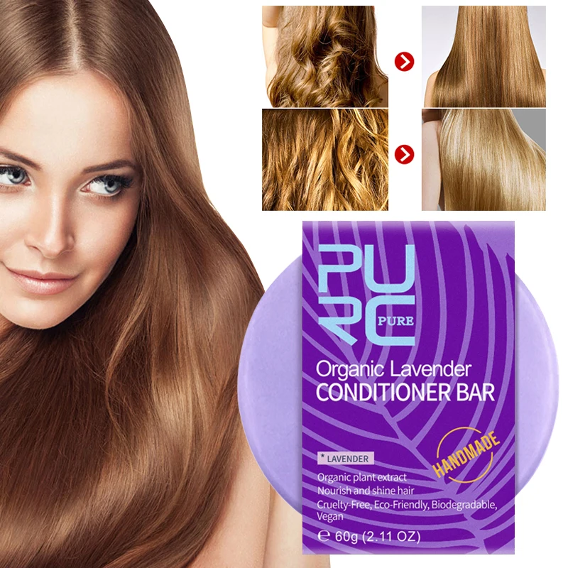 1 шт. 100% натуральный шампунь с лавандой для ухода за волосами|Шампуни| |