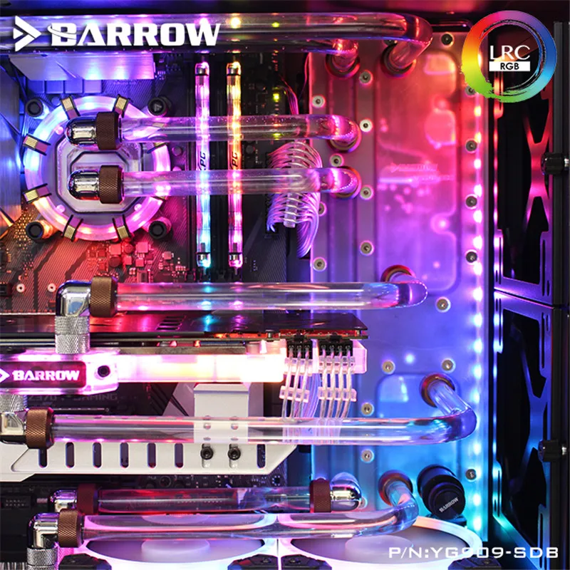 Дистрибьютор Barrow для IN WIN 909 динамическое шасси дефлектор водной дорожки с