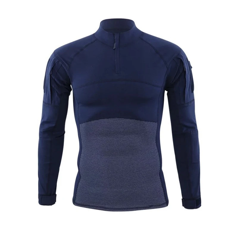 

TAK YIYING Tactical T-Shirt Men Long Sleeve Camouflage Tactical Shirt Hunt Combat Soldier Field T-shirts Outwear