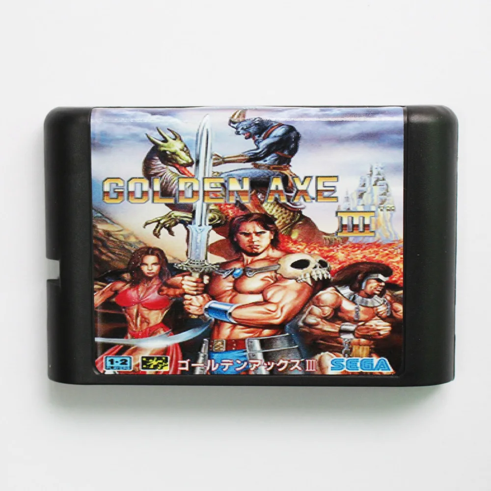Золотой топоры III 3 игровой картридж новые 16 бит карточная игра для Sega игры Mega Drive /