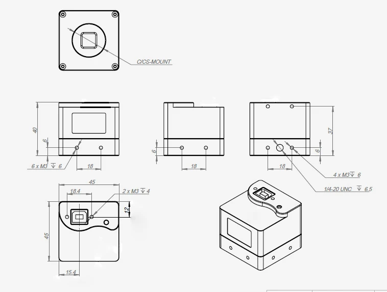 

1.2 Million Global Exposure/black and White/industrial Camera/with Buffer/external Trigger/WIN10 Supported by SDK