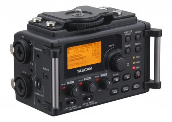 2017 фирменный оригинальный Tascam DR 60d Профессиональный линейный PCM рекордер Миксер