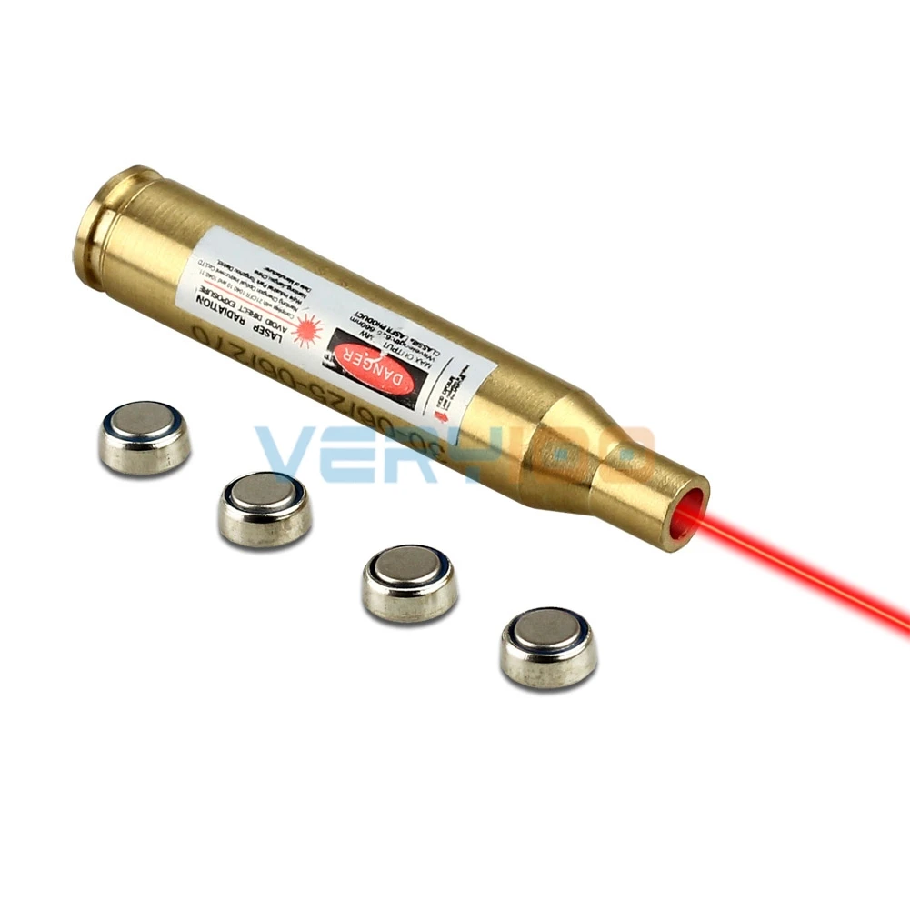30 06 25 и 270 красный лазерный картридж Boresighter + VERY100 Водонепроницаемый коробка|laser