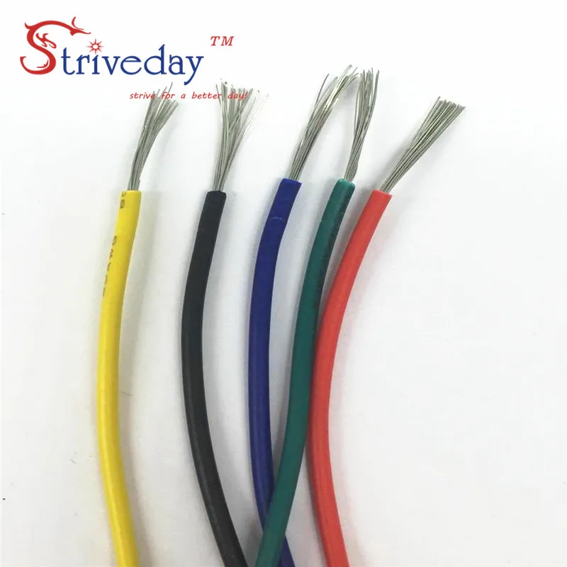 Электрический провод 1007 20 AWG 30 м Mix Kit box 1 2 Airline Copper PCB Wire DIY|electric wire|pcb wirewire cable |