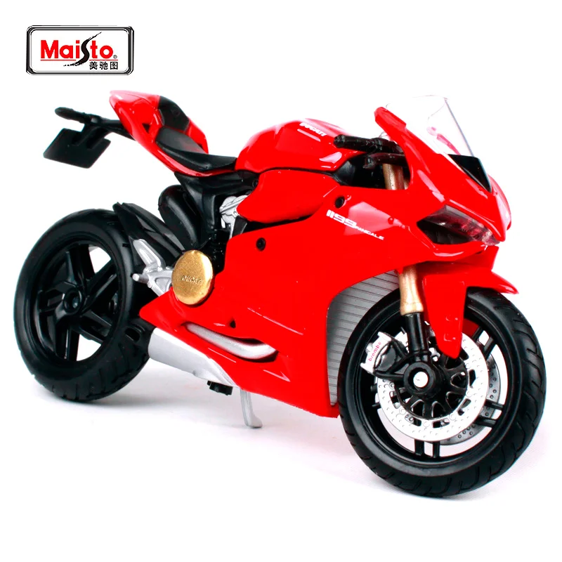 Модель мотоцикла MAISTO 1:18 Ducati 1199 Panigale игрушка из литая под давлением в коробке