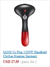 SANQ EU Plug портативный отпариватель для одежды 1500 Вт отпариватель для одежды 15S Быстрый нагрев портативный паровой утюг для одежды Паровая щетка глажка