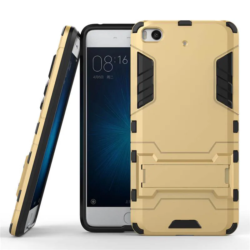 Чехол для Xiaomi Mi5S чехол из мягкого силикона и твердого пластика Mi 5S с подставкой&gt |