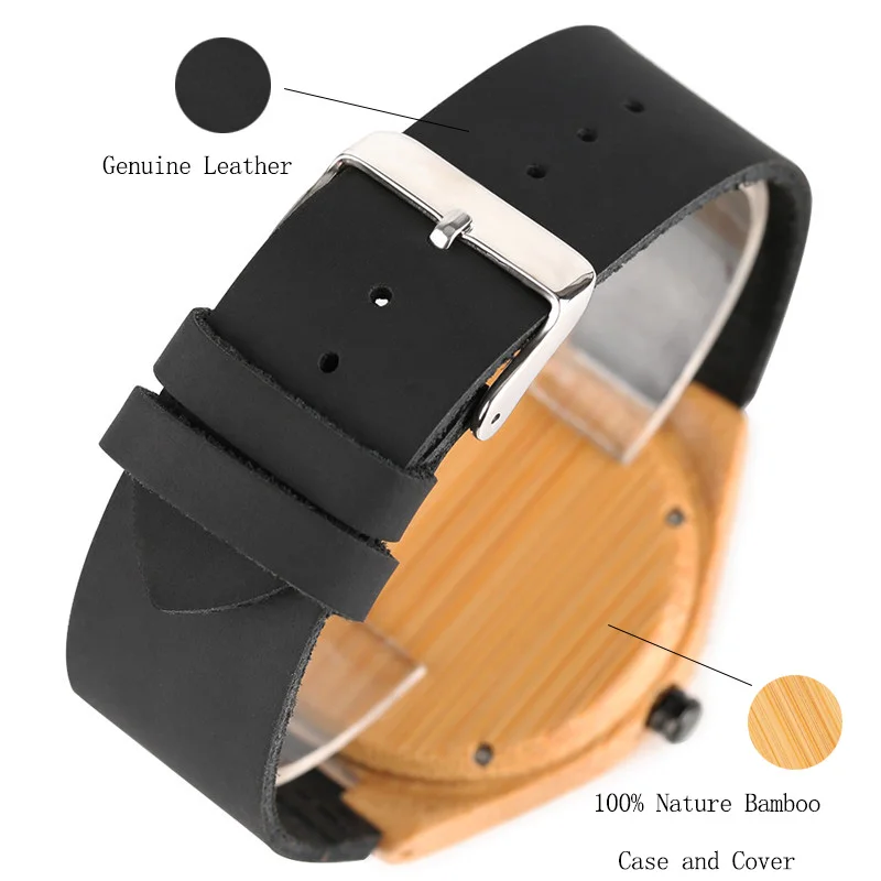 Уникальные деревянные часы Классические наручные в восточном стиле с