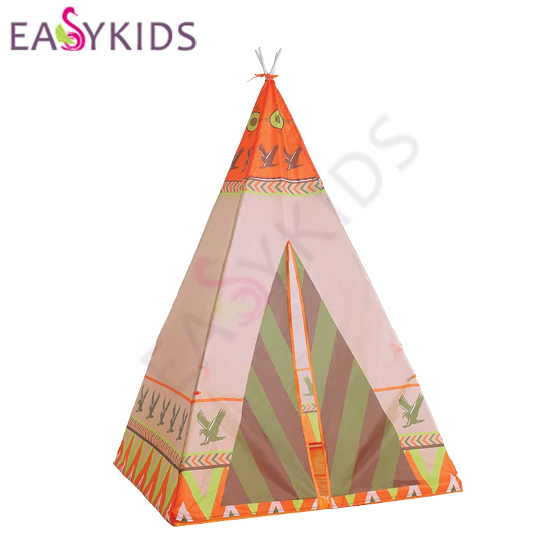 2 стильные горячие натуральные индийские узоры палатка для детей Teepees
