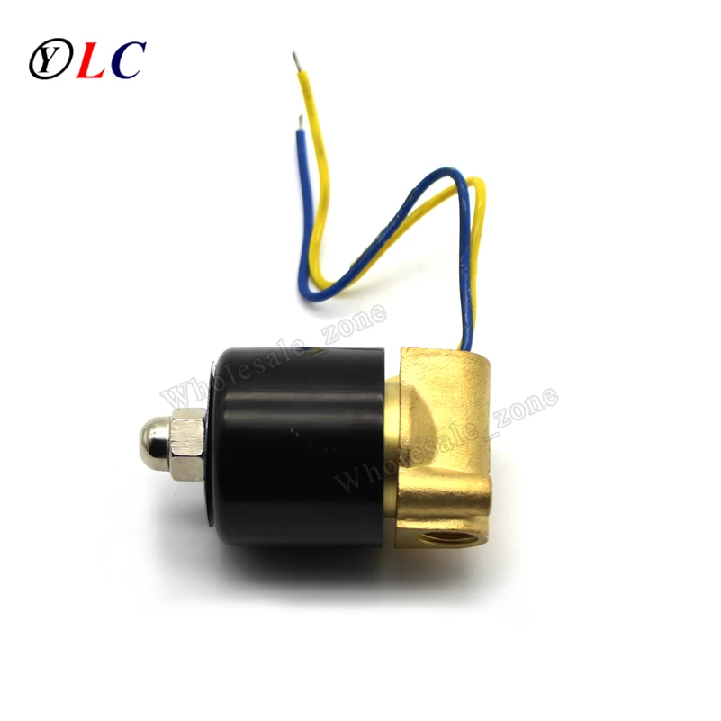 Новый Электрический электромагнитный клапан постоянного тока 12 В 1/4 'для