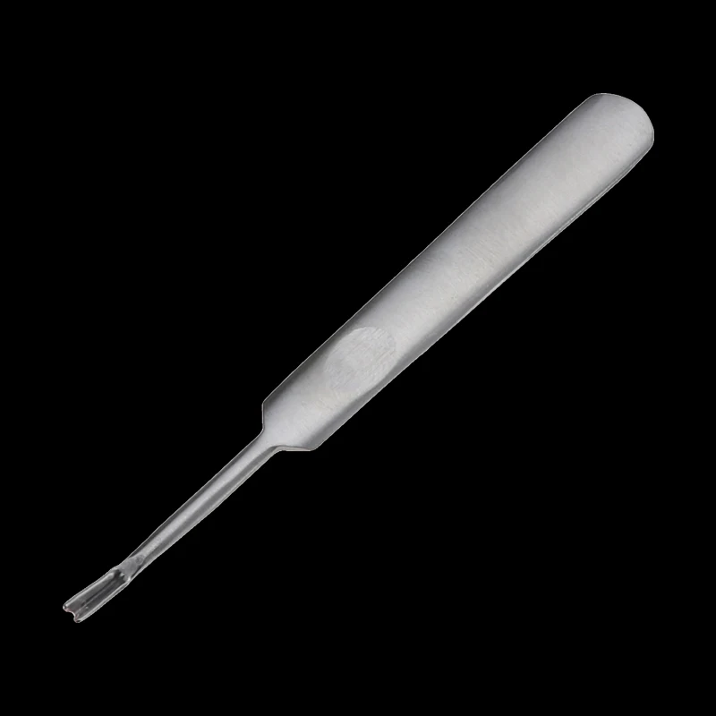 95MM V Кожаный кожевенный набор инструментов для шитья U+ V формы Groover Skiving Edge Beveler - Цвет: 95MM V