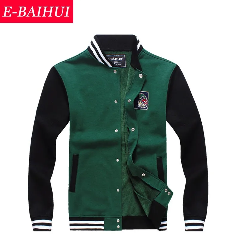 E-BAIHUI, Брендовые мужские толстовки и свитшоты, Moleton Masculino, хлопковая куртка, толстовки, мужские свитшоты, спортивный костюм Swag WY004