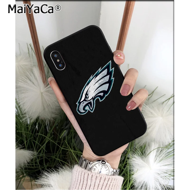 MaiYaCa Philadelphia Eagles высококачественный чехол для телефона iPhone 5 5Sx 6 7 7plus 8 8Plus X XS MAX XR
