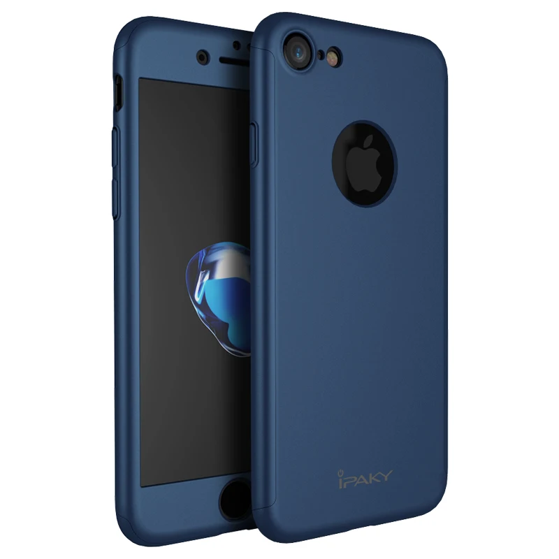 Чехол для iPhone 7, бренд IPAKY, полный Чехол для iPhone 6, 6s Plus, защитный чехол на весь корпус для iPhone 8, 8 Plus, чехол