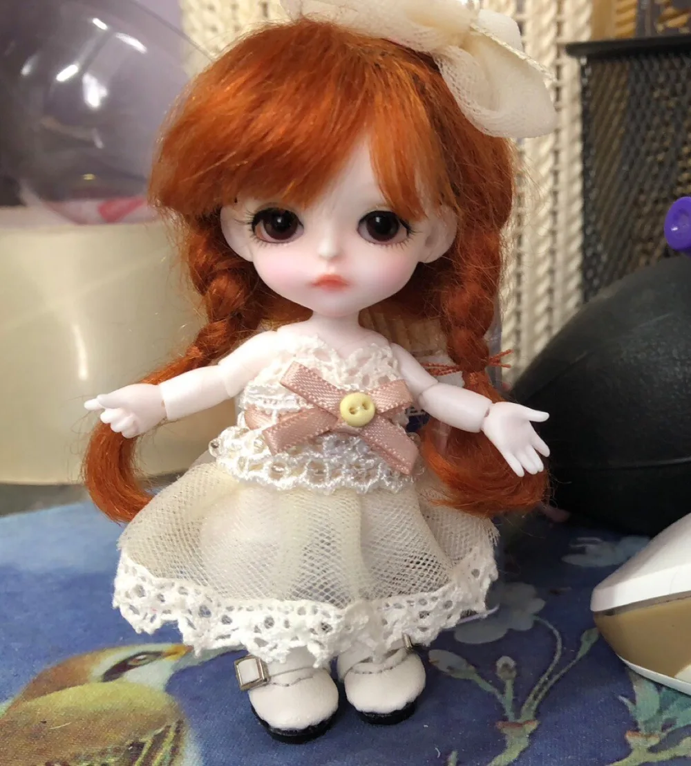 SuDoll BJD куклы 1/12 высокое качество BJD SD смолы куклы включают глаза