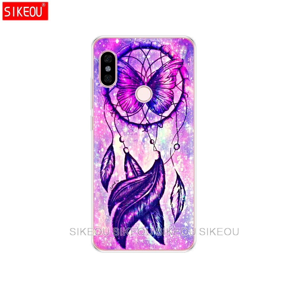 Силиконовый чехол для Xiaomi Redmi Note 6 Pro 26 '' мягкая задняя крышка из ТПУ чехлы Note6