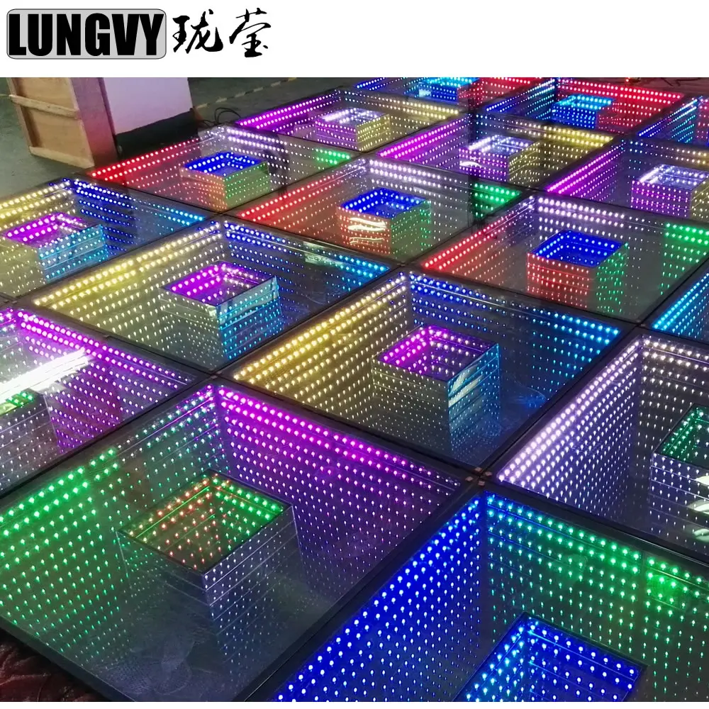 Новинка 1 м * интерактивный светодиодный напольный светильник RGB 3 в для дискотеки